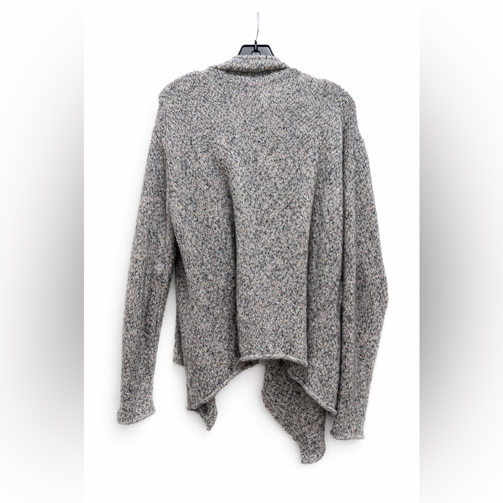 Michael Stars Gray Marled Waterfall Cardigan - Picture 5 of 8
